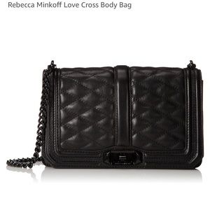 Rebecca Minkoff Quilted Black Crossbody Bag